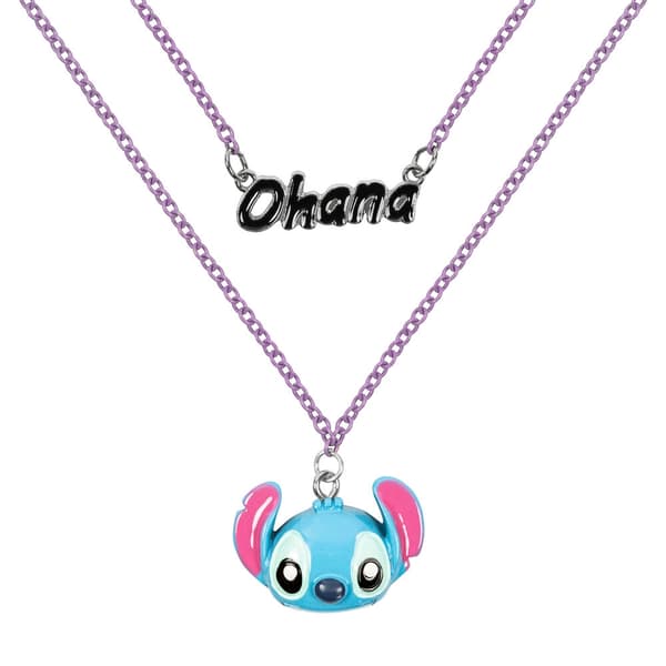 Disney Stitch Set 2 necklaces