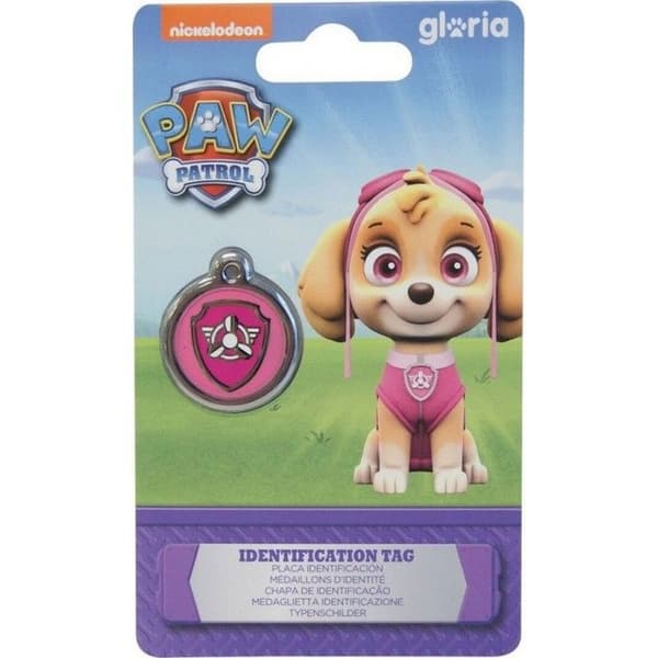 Paw Patrol ID-skylt för halsband The Skye storlek M