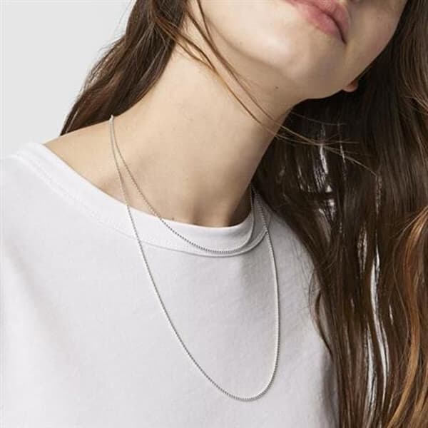 Silver necklace chain 611902800
