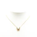 Miniatyrbilde 5 av 5: Pre-owned Louis Vuitton Gold Plated LV and Me Letter W Pendant Necklace Gold