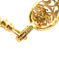 Pikkukuva 2 / 5: Pre-owned Chanel Gold Plated CC Oval Pendant Necklace Gold