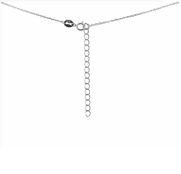 Halsband i äkta silver prydd med Kubisk Zirkonia