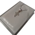 Miniatyrbild 3 av 3: Äkta 925 Sterling Silver Liten Kors Halsband