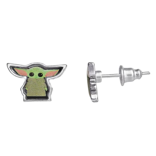 Star Wars Baby Yoda Set necklace + earrings