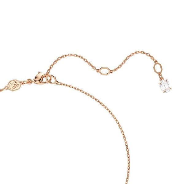 Collier - SWAROVSKI - Pendentiv Stilla - Roséguld - Zirkonium - Justerbar längd 38-45 cm