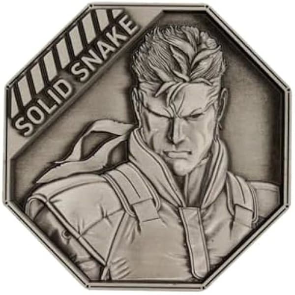 Samlarobjekt - FANATTIK - Solid Snake - Metall - Begränsad upplaga - 5000 exemplar