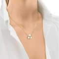Miniatyrbild 2 av 2: Halsband - MAJORICA - VEGA - 6 mm - Prata Dourada 925 - 3,76 GR