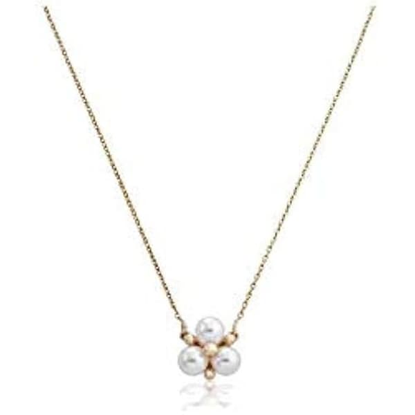 Halsband - MAJORICA - VEGA - 6 mm - Prata Dourada 925 - 3,76 GR