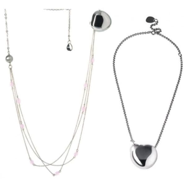 Halsband - Breil - Bloom - Stål - Agathe Rose - Rose guld