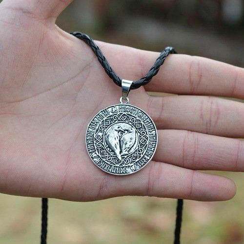 Pirate Bird Vikings Necklace Halsband