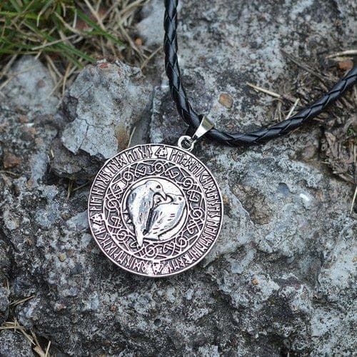 Pirate Bird Vikings Necklace Halsband