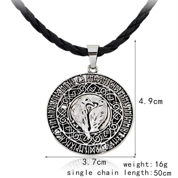 Pirate Bird Vikings Necklace Halsband
