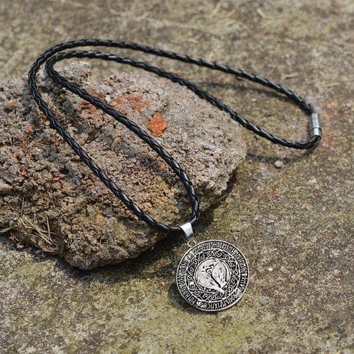 Pirate Bird Vikings Necklace Halsband