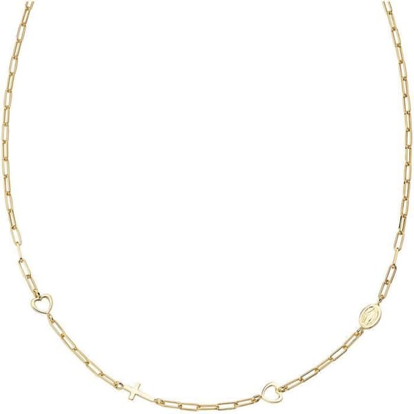 Halsband - AMEN - CLCACRMIG3 - Silver 925 - Guld - 40 + 5 cm