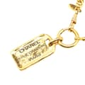Pikkukuva 2 / 4: Pre-owned Chanel Gold Plated 31 Rue Cambon Dog Tag Pendant Necklace Gold
