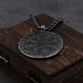 Miniatyrbillede 3 af 6: HALSKÆDE Viking Kompas Vegvisir NORDIC 460