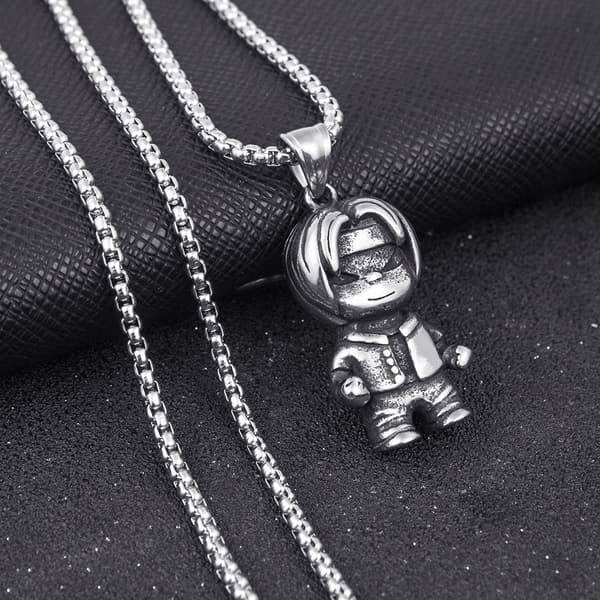 HALSBAND Silver Stål MANGA ANIME HENTAI 382