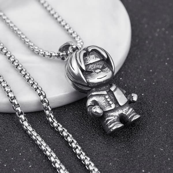 HALSBAND Silver Stål MANGA ANIME HENTAI 382
