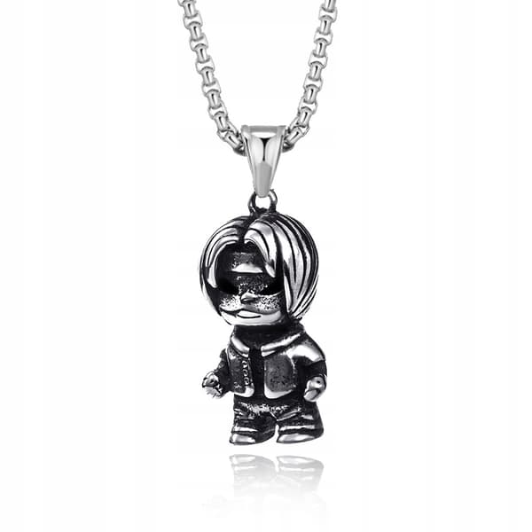 HALSBAND Silver Stål MANGA ANIME HENTAI 382