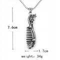 Miniatyrbild 3 av 11: HALSBAND Silverkedja DRAKE PREDATOR 346