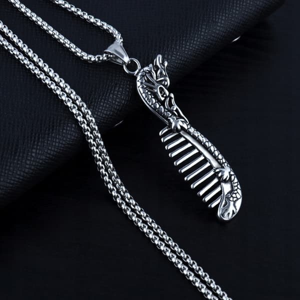 HALSBAND Silverkedja DRAKE PREDATOR 346