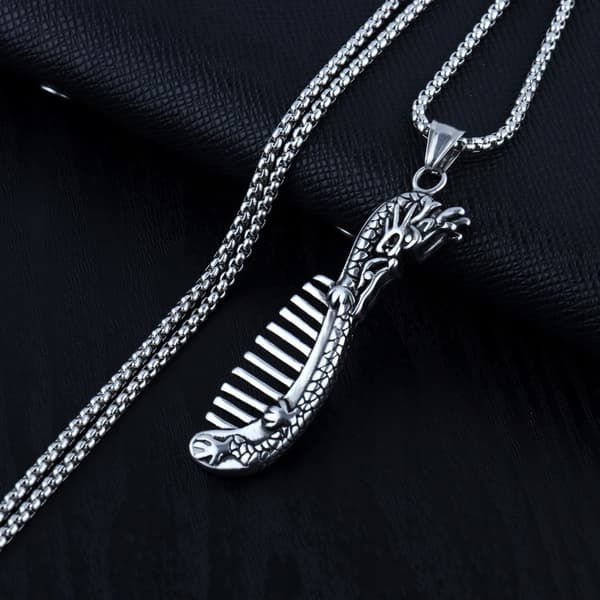 HALSBAND Silverkedja DRAKE PREDATOR 346