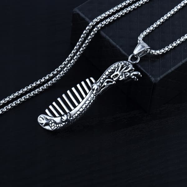 HALSBAND Silverkedja DRAKE PREDATOR 346
