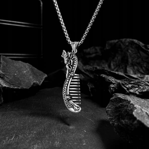 HALSBAND Silverkedja DRAKE PREDATOR 346
