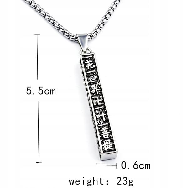 HALSBAND Silverkedja SYMBOL FÖR LYCKA 336