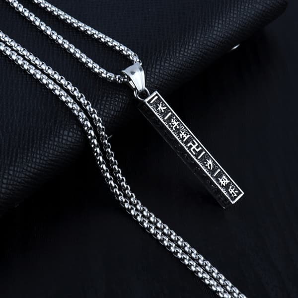 HALSBAND Silverkedja SYMBOL FÖR LYCKA 336