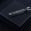 Miniatyrbild 9 av 11: HALSBAND Silverkedja SYMBOL FÖR LYCKA 336