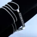 Miniatyrbild 10 av 11: HALSBAND Silverkedja SYMBOL FÖR LYCKA 336