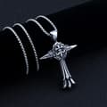 Miniatyrbild 3 av 10: HALSBAND Silverkedja Korsgren 317