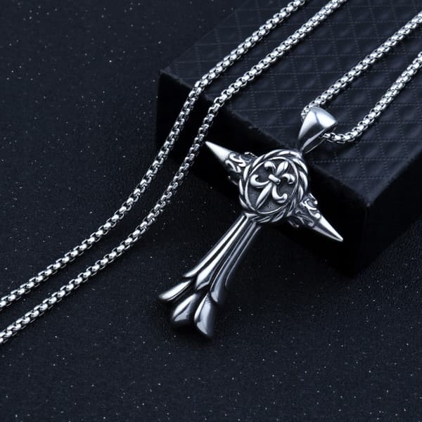 HALSBAND Silverkedja Korsgren 317