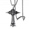 Miniatyrbild 1 av 10: HALSBAND Silverkedja Korsgren 317