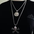 Miniatyrbild 3 av 8: HALSBAND Kompass SYMBOL AMULET Stjärnväg 140