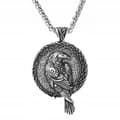 Miniatyrbild 1 av 6: Vikinga HALSBAND RAVEN Huginn och Muninn NORDIC 135