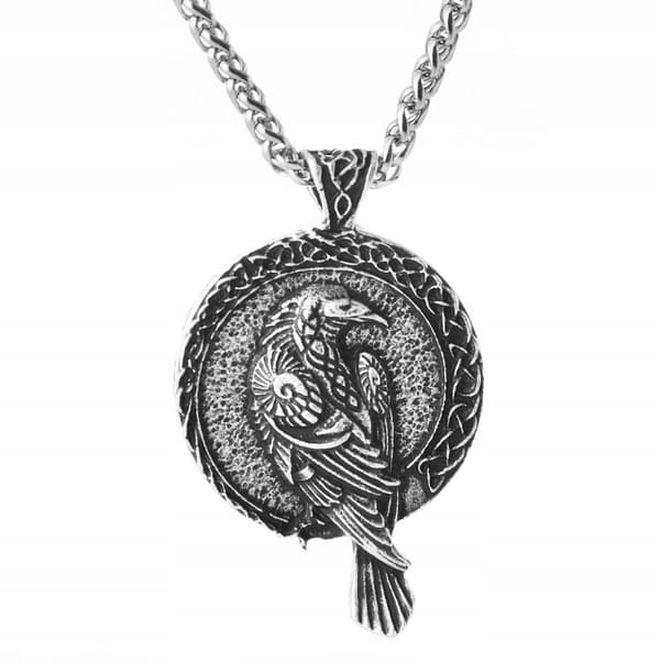 Vikinga HALSBAND RAVEN Huginn och Muninn NORDIC 135