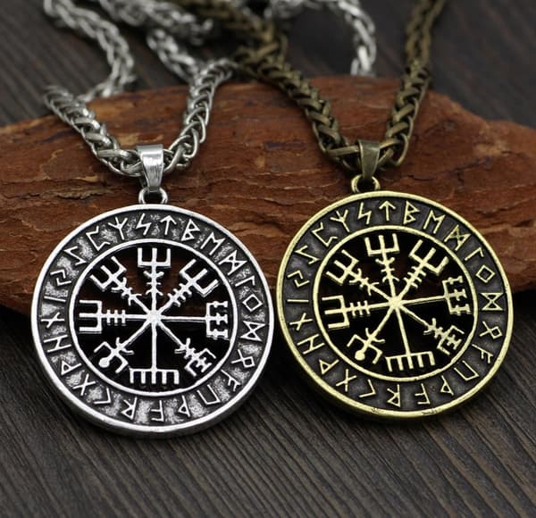 HALSBAND Vikingakompass Vegvisir NORDIC 133