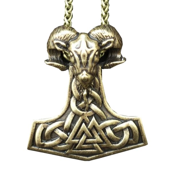 Thors hammarhalsband Valknut Kompass Väduren 126