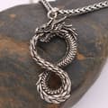 Miniatyrbild 3 av 4: HALSBAND Drake OUROBOROS Grekisk Egyptisk SYMBOL 124