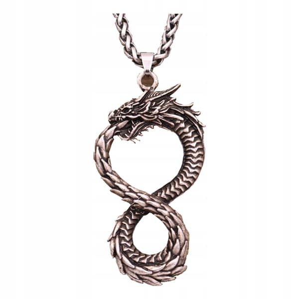 HALSBAND Drake OUROBOROS Grekisk Egyptisk SYMBOL 124