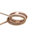Miniatyrbillede 3 af 5: Pre-owned Hermès Mini Enamel Pop H Pendant Necklace Pink