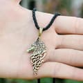 Miniatyrbild 7 av 9: Wolf Viking Kelter Medeltida Halsband