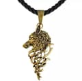 Miniatyrbild 8 av 9: Wolf Viking Kelter Medeltida Halsband