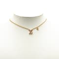 Pikkukuva 6 / 6: Pre-owned Louis Vuitton Gold Plated LV Crystal Iconic Pendant Necklace Gold
