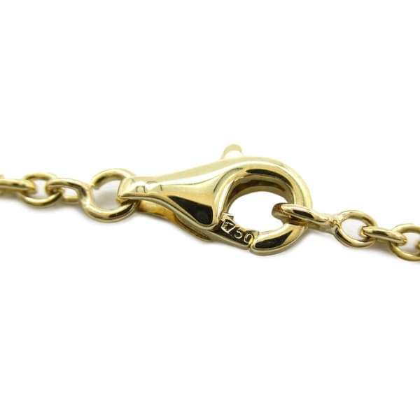 Pre-owned Van Cleef and Arpels 18K Yellow Gold and Mother of Pearl Pure Alhambra Pendant Necklace Gold