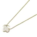 Pikkukuva 3 / 8: Pre-owned Van Cleef and Arpels 18K Yellow Gold and Mother of Pearl Pure Alhambra Pendant Necklace Gold