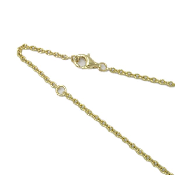 Pre-owned Van Cleef and Arpels 18K Yellow Gold and Mother of Pearl Pure Alhambra Pendant Necklace Gold