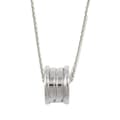 Pikkukuva 2 / 7: Pre-owned Bvlgari 18K White Gold Small B.zero1 Pendant Necklace White